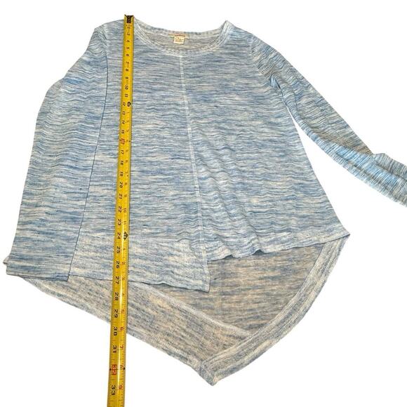 Sundance Beautiful Dreamer Asymmetrical Lightweight Tunic Sweater Top M Blue - Picture 9 of 12